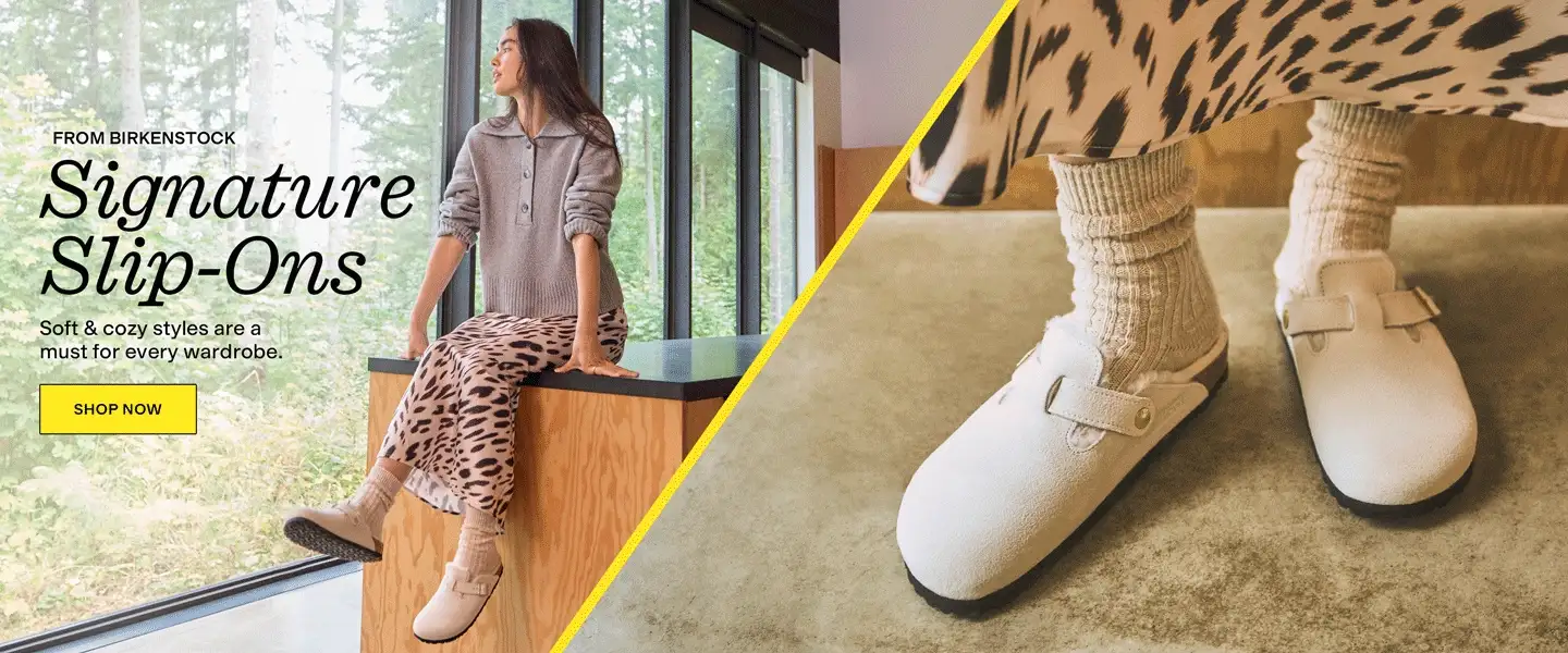 From Birkenstock
Signature Shear
Soft & cozy styles are a must for every wardrobe.
Shop Now