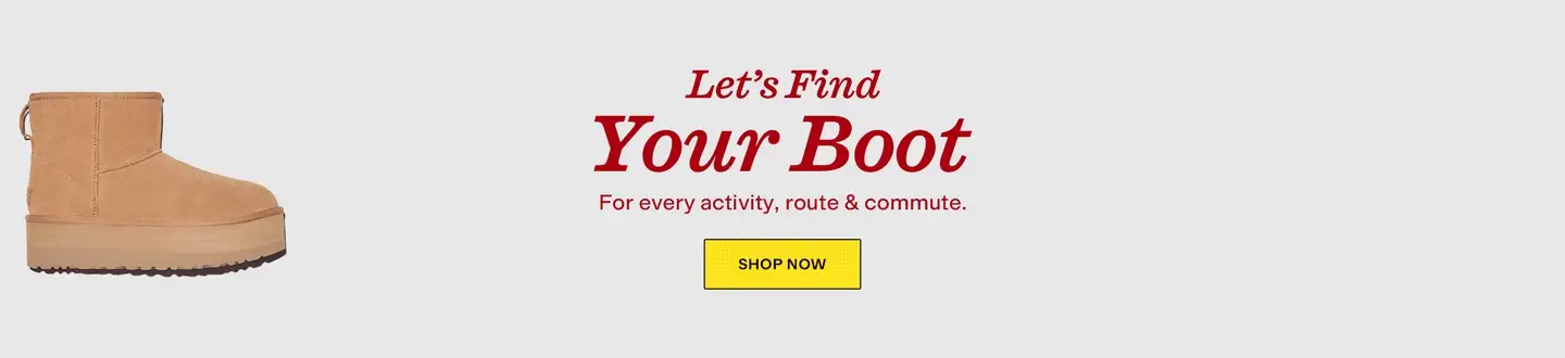 Let's Find Your Boot
For every activity, route & commute.
Shop Now