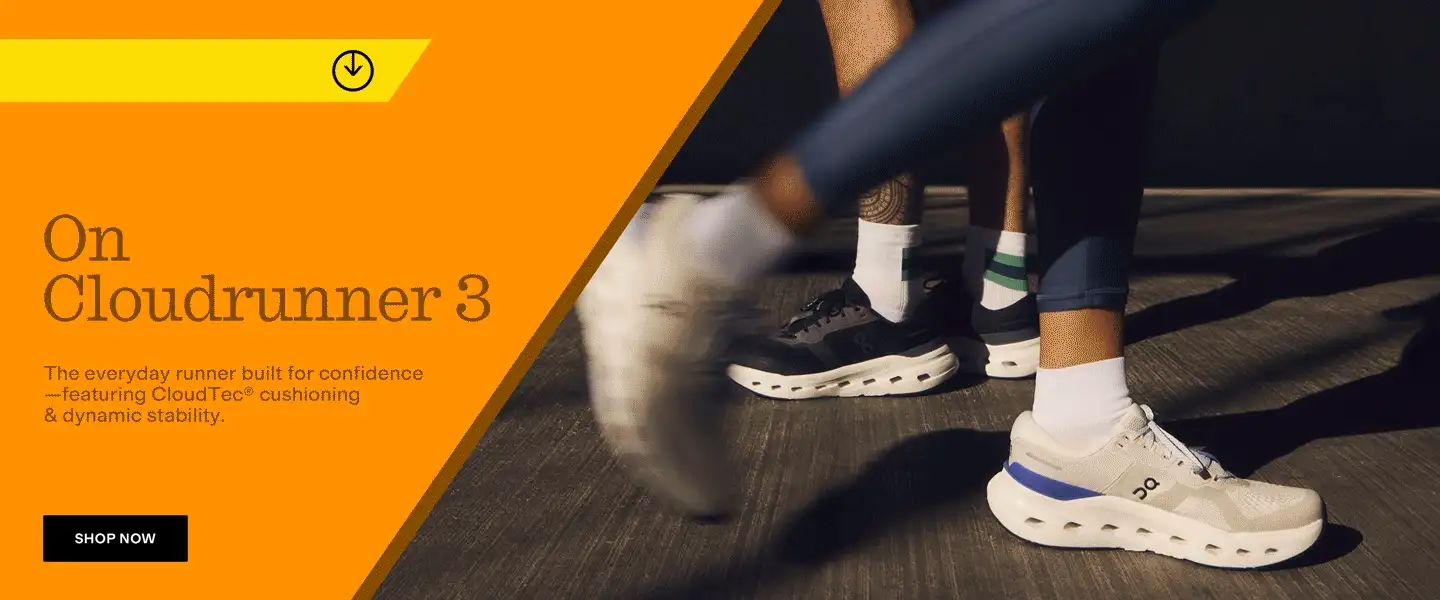 Just Dropped
On Cloudrunner 3
The everyday runner built for confidence —
featuring CloudTec® cushioning & dynamic stability.
Shop Now